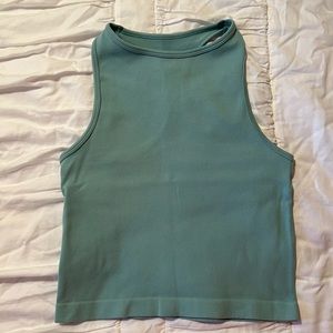Free people intimacy crop tank. Teal color. Super comfortable material. Xs/s
